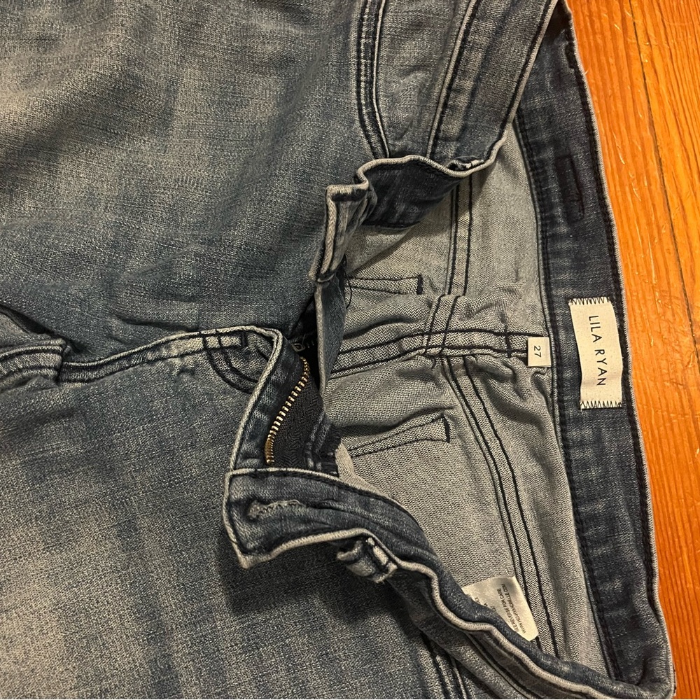 Lila Ryan Twisted Front Seam Skinny Jean
